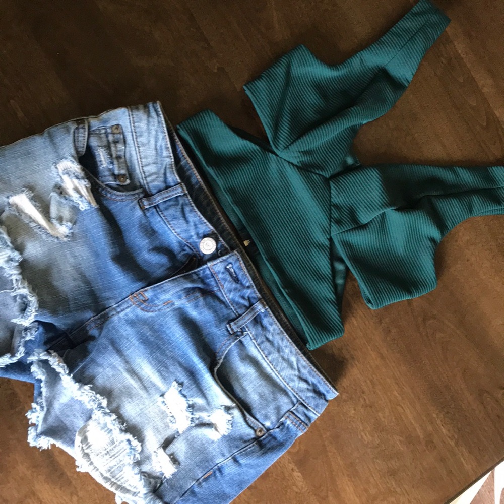 Jean shorts